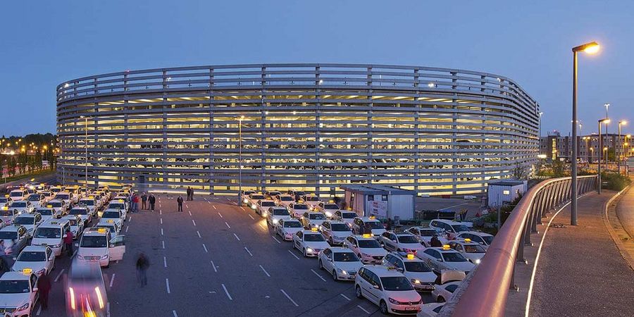 Neubau Parkhaus P1 Flughafen Hamburg, Foto: © Michael Penner Neubau Parkhaus P1 Flughafen Hamburg, Foto: © Michael Penner