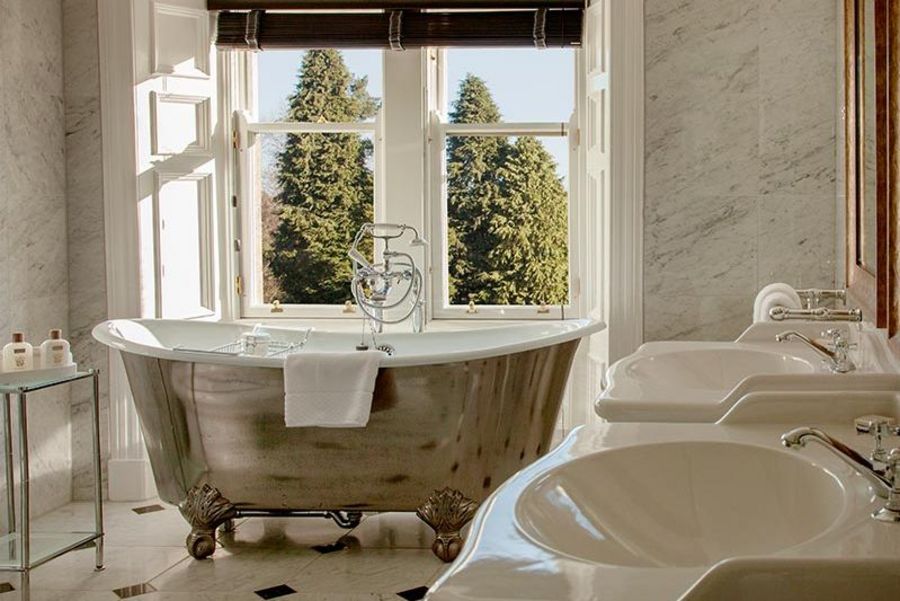 Cromlix hotel bathroom Cromlix hotel bathroom