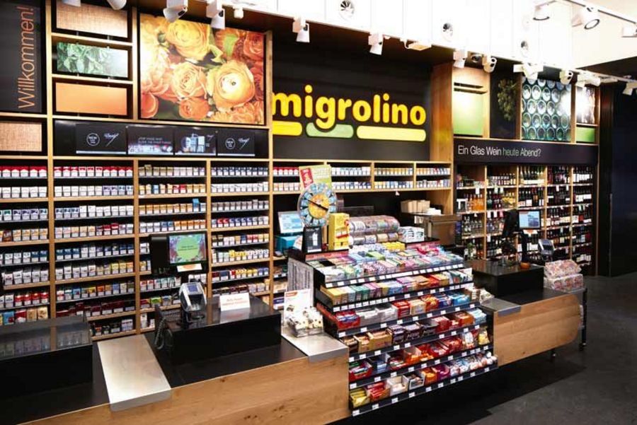 Migrolino Store im Hauptbahnhof Zürich Migrolino Store im Hauptbahnhof Zürich