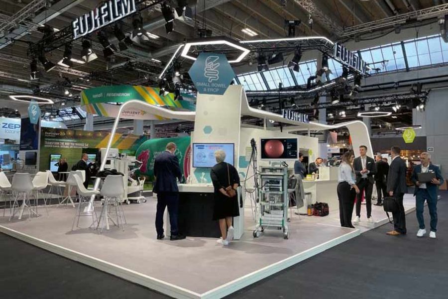 FUJIFILM medwork Messestand FUJIFILM medwork Messestand