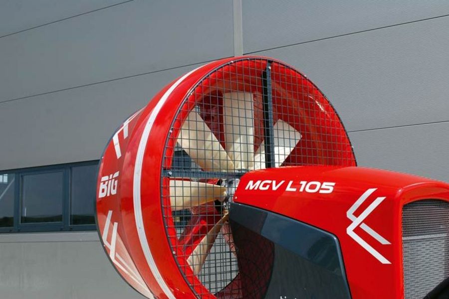 Huber Kunststoff Mobiler Großventilator