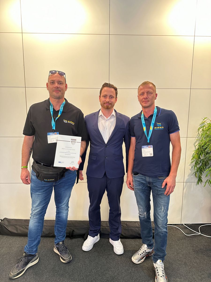 BIBER Solarkonzept erhält renommierten EUPD Research Installer Award