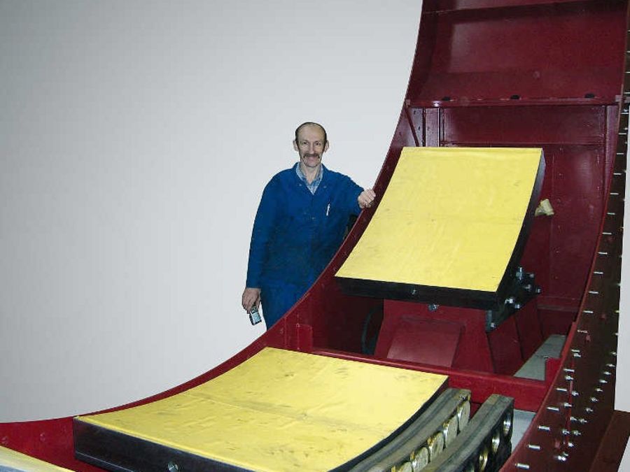 Mühlensegmentlager von Gleitlagertechnik Weißbacher Mühlensegmentlager von Gleitlagertechnik Weißbacher