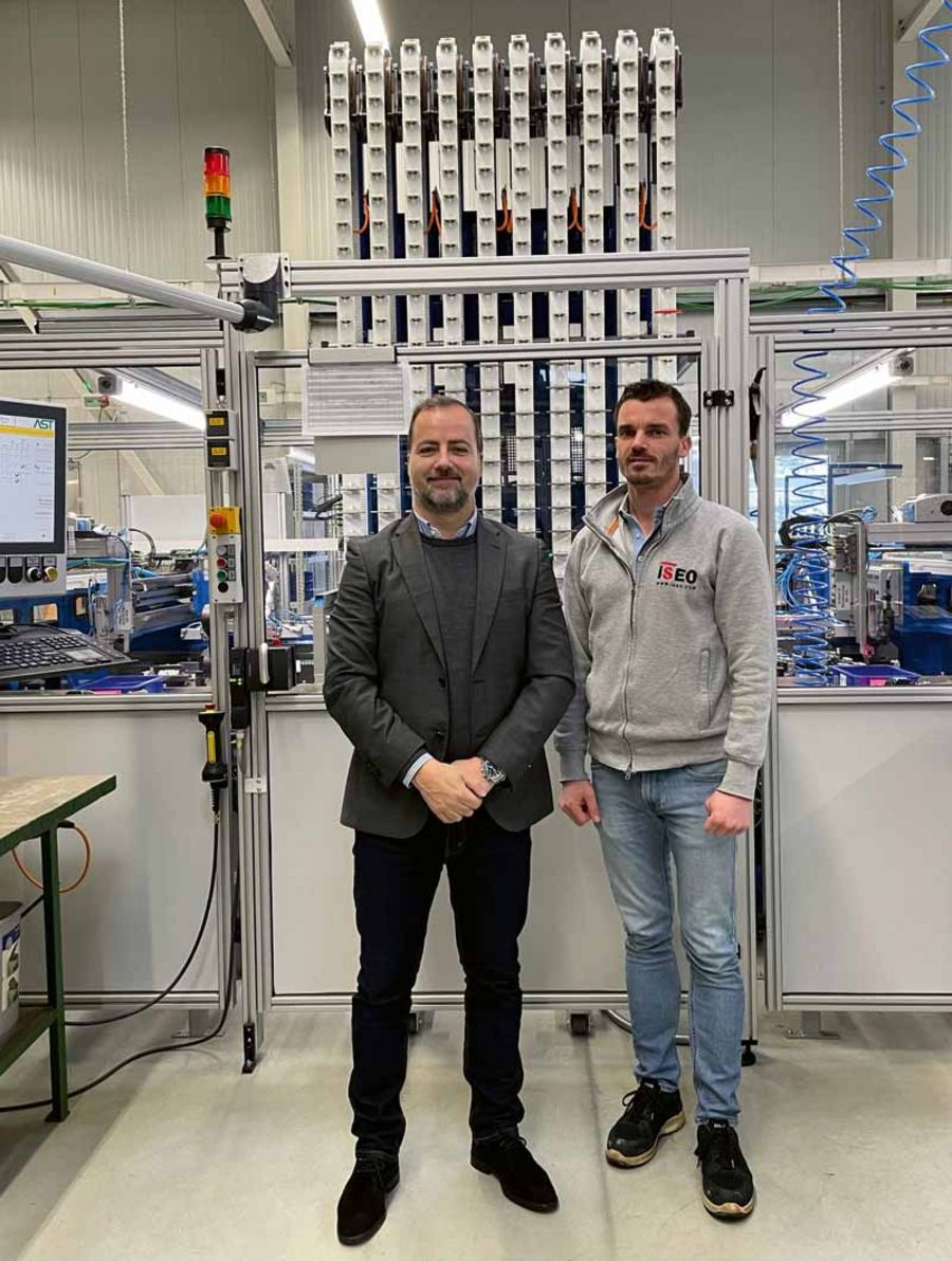 ISEO Deutschland Carlos Rocholl und Tim Hörugel ISEO Deutschland Carlos Rocholl und Tim Hörugel