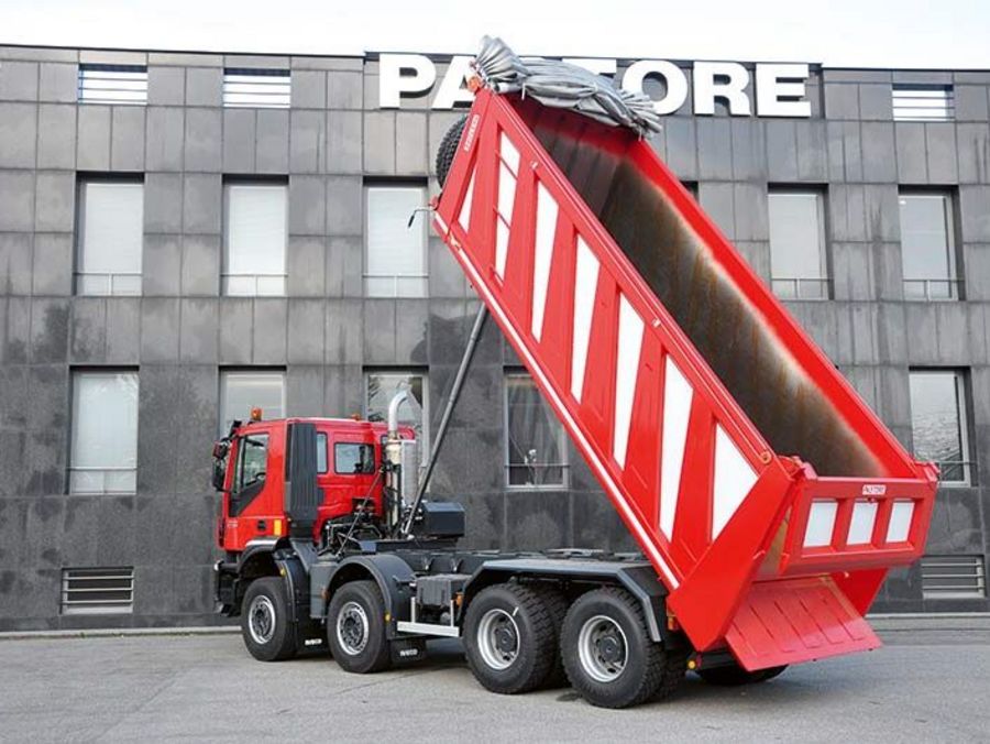 Carrozzeria Pastore verschiedene Kippsysteme Carrozzeria Pastore verschiedene Kippsysteme