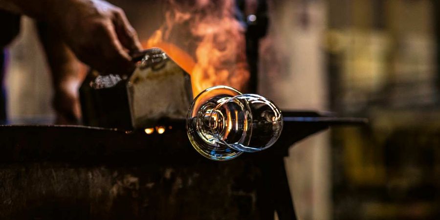 Glas mit ganz eigener Note