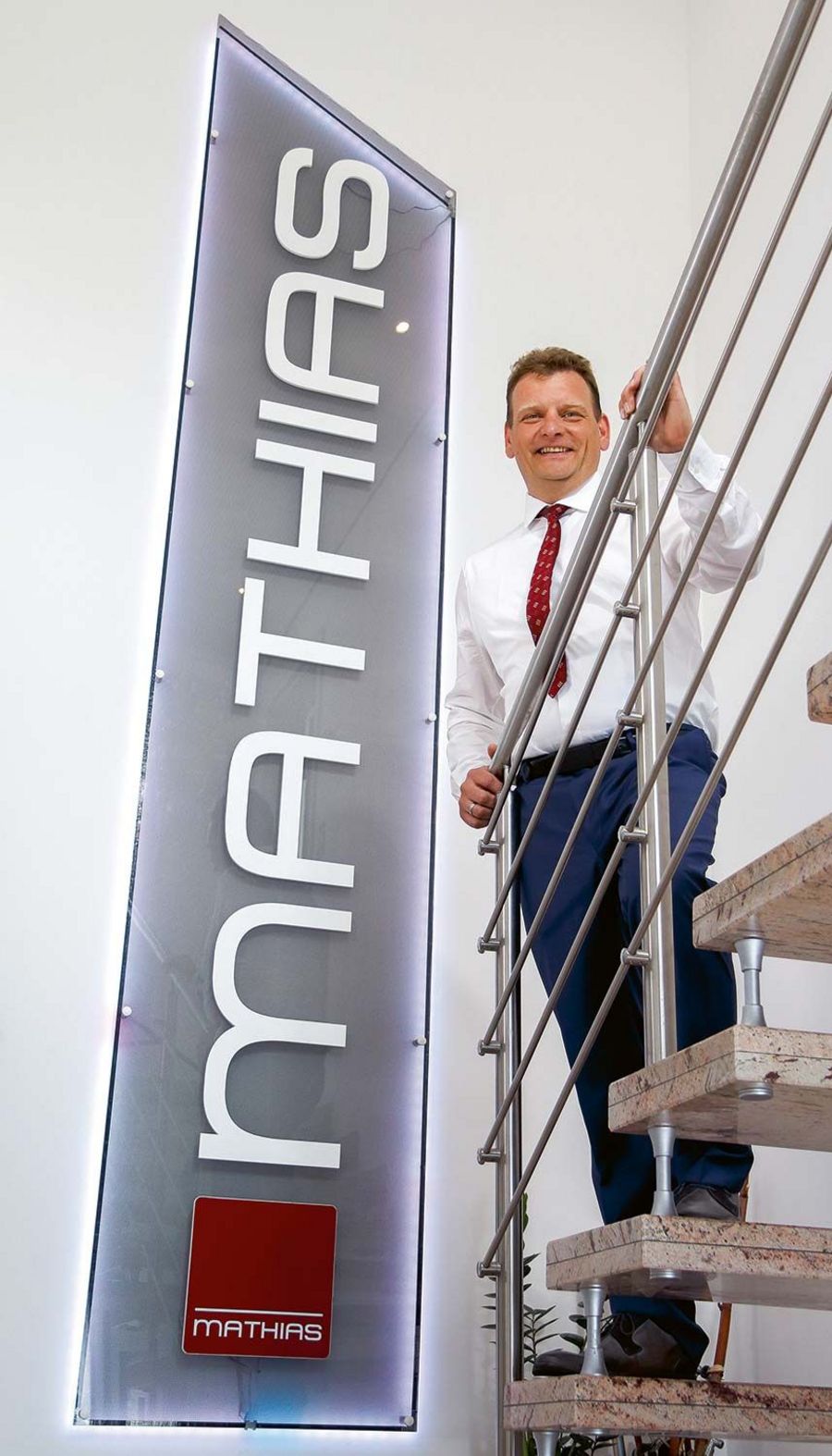 Frank Mathias, Geschäftsführer der Fachbetrieb Mathias GmbH Frank Mathias, Geschäftsführer der Fachbetrieb Mathias GmbH