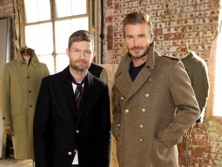 David Beckham und Daniel Kearns David Beckham und Daniel Kearns