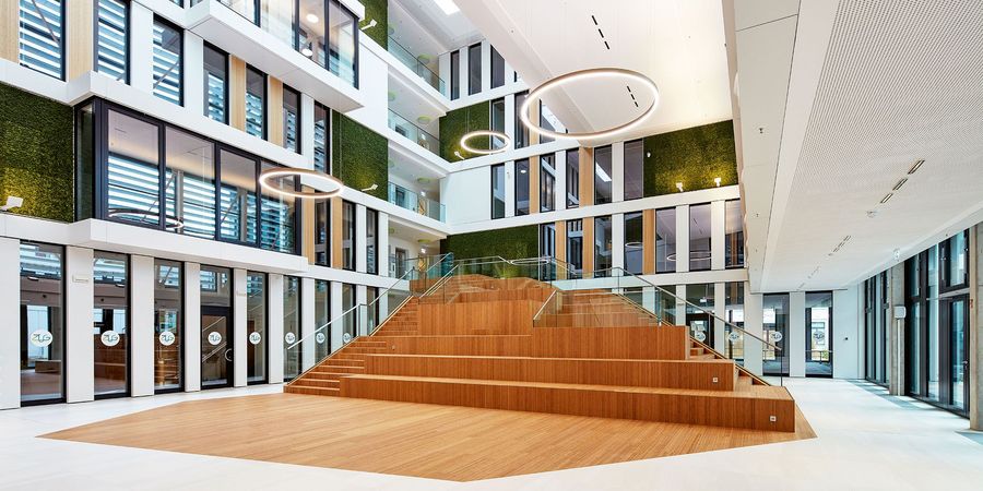 IAA Architecten Pulse Bürogebäude Berlin innen