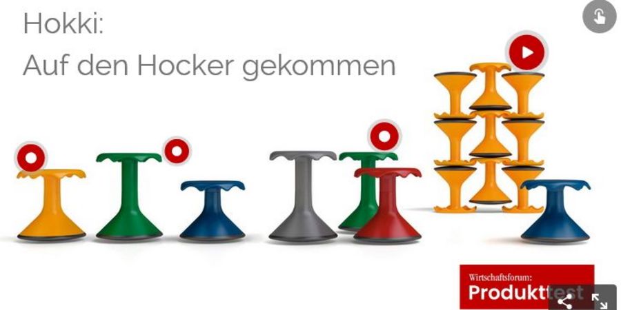 Hokki - der Bewegungssitz Hokki - der Bewegungssitz