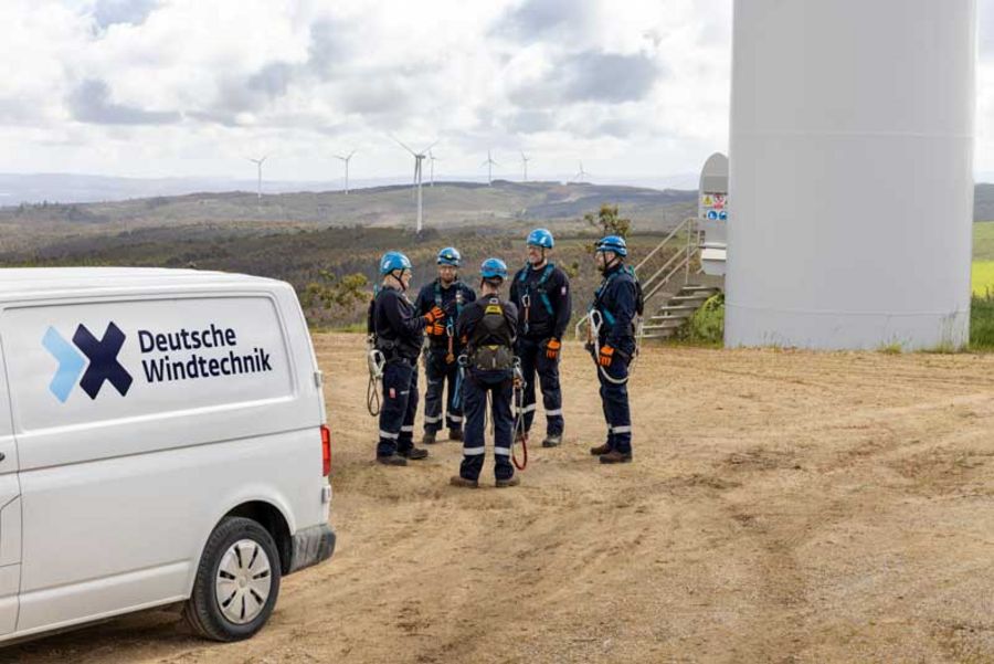 Deutsche Windtechnik Techniker