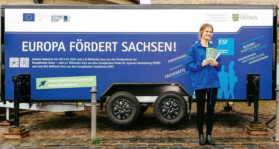 Blaumond ist europaweit unterwegs Peggy Hering, Geschäftsführende Gesellschafterin der Blaumond GmbH