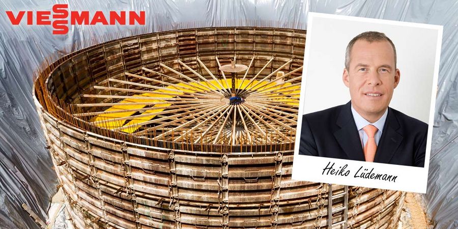 Heiko Lüdemann, Geschäftsführer der Viessmann Eis-Energiespeicher GmbH Heiko Lüdemann, Geschäftsführer der Viessmann Eis-Energiespeicher GmbH