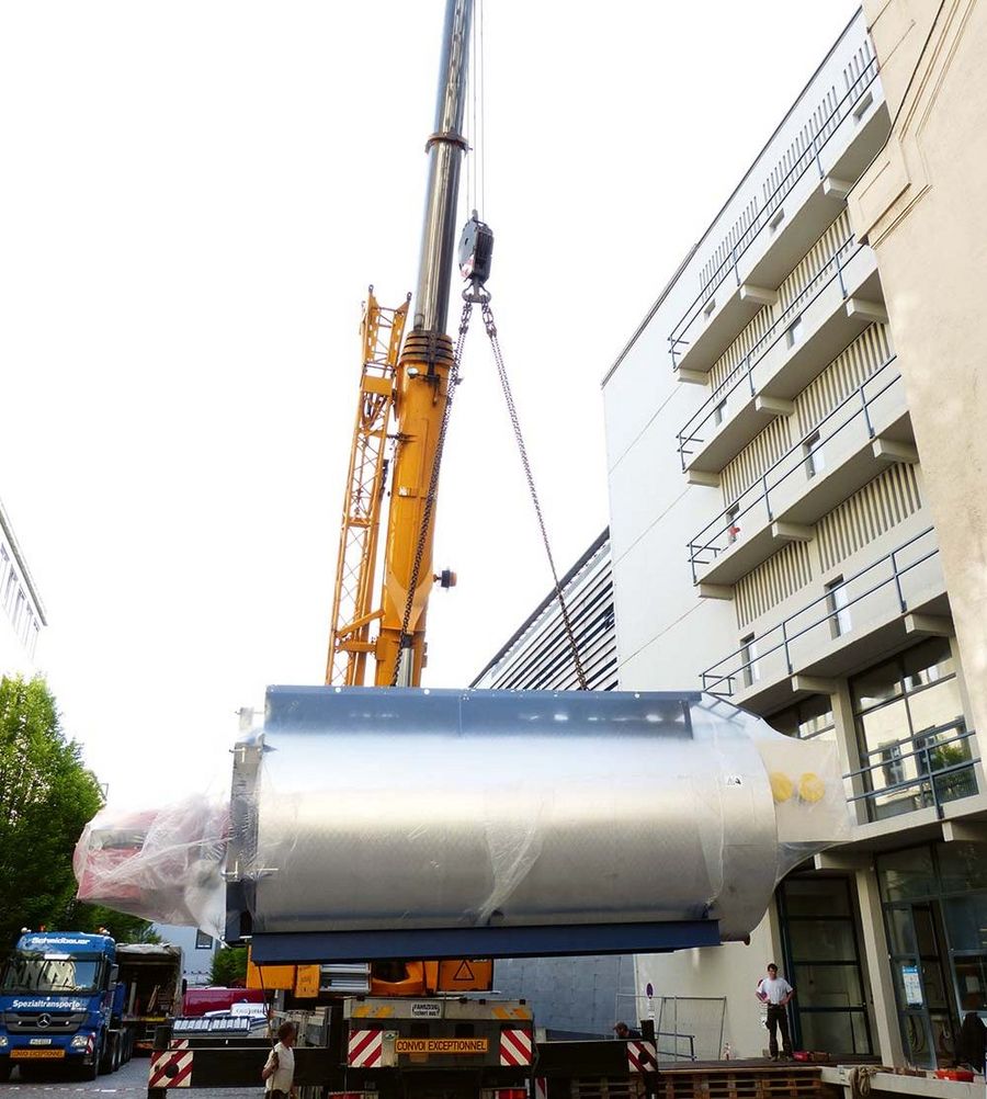 Urbana Auslieferung einer Anlage
