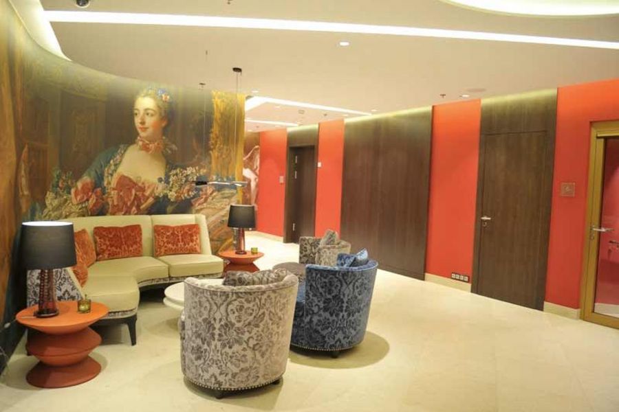 Graber - Sitzecke im Hotel Vier Jahreszeiten Kempinski in München Graber - Sitzecke im Hotel Vier Jahreszeiten Kempinski in München