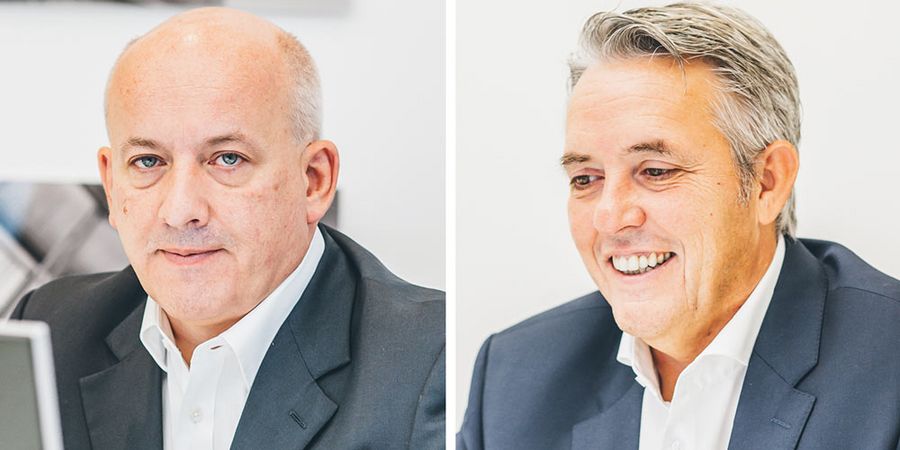 Stefan Niehusmann, Geschäftsführer und Oliver Spölgen, Geschäftsführer der MAIT GmbH Stefan Niehusmann, Geschäftsführer und Oliver Spölgen, Geschäftsführer der MAIT GmbH