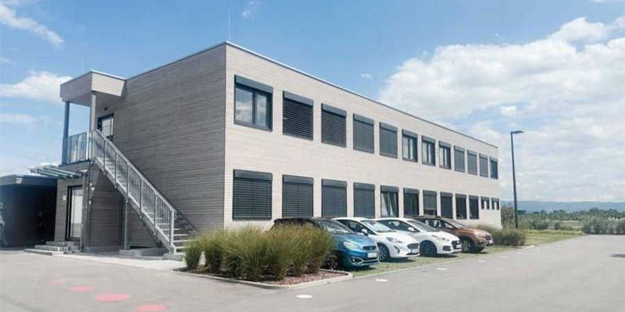 Würzburger Raumeinheiten - Bürogebäude der Firma Fisher Clinical Würzburger Raumeinheiten - Bürogebäude der Firma Fisher Clinical