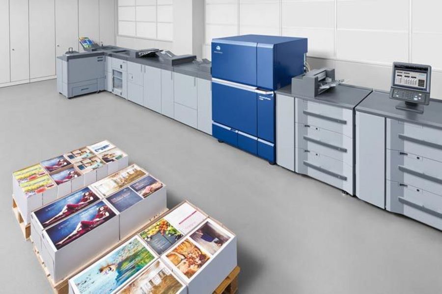 Kunze & Ritter Produktionsmaschine von Konica Minolta Kunze & Ritter Produktionsmaschine von Konica Minolta