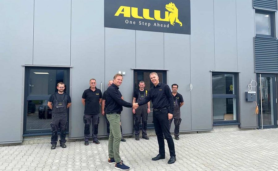 Allu Deutschland GmbH Team und Dirk Moll Allu Deutschland GmbH Team und Dirk Moll