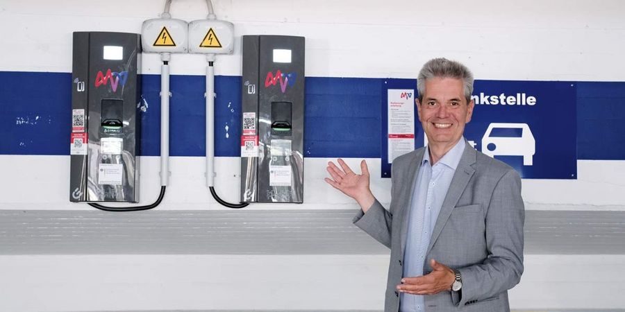 Carsten Südmersen, Geschäftsführer der Mannheimer Parkhausbetriebe GmbH