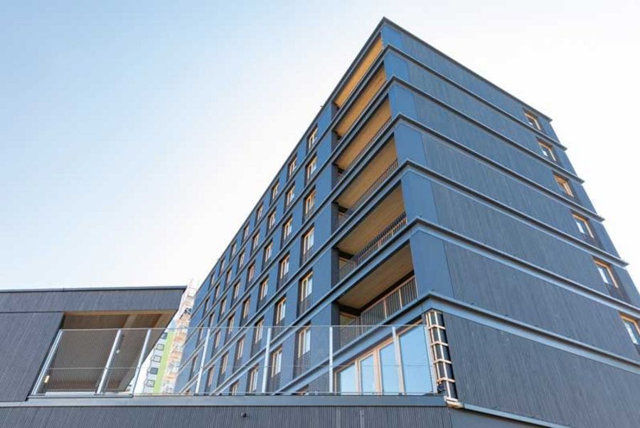 Holzbau Bruno Kaiser Hochhaus aus Holz Holzbau Bruno Kaiser Hochhaus aus Holz