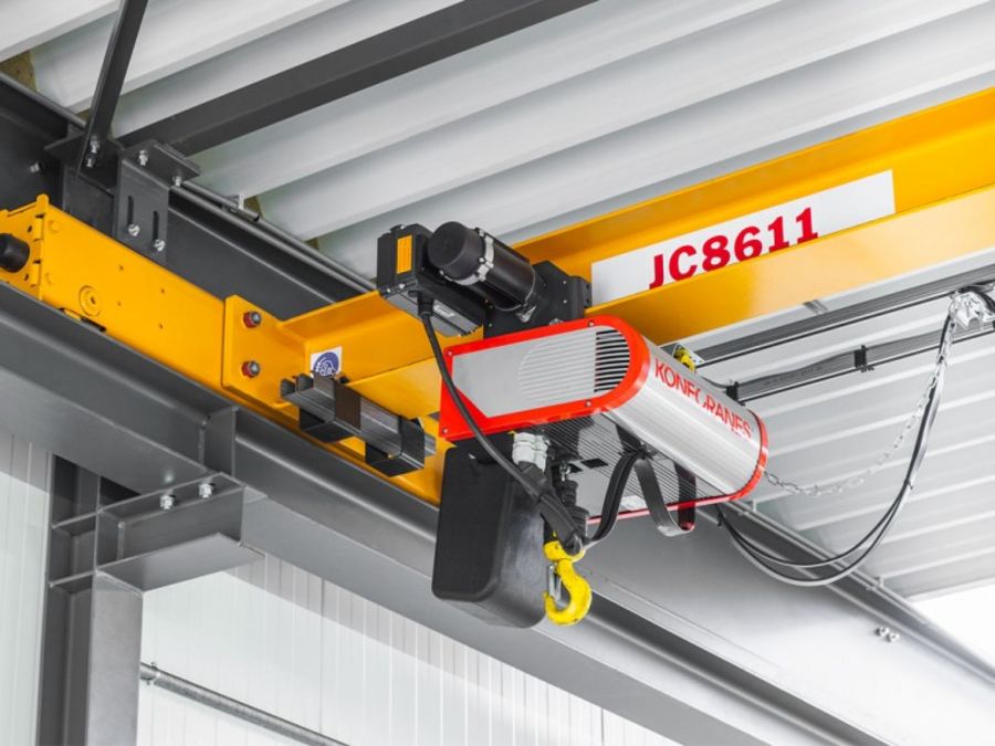 CLX-Kettenzugkran - Neuer Industriekran für Lasten bis zu fünf Tonnen CLX-Kettenzugkran - Neuer Industriekran für Lasten bis zu fünf Tonnen