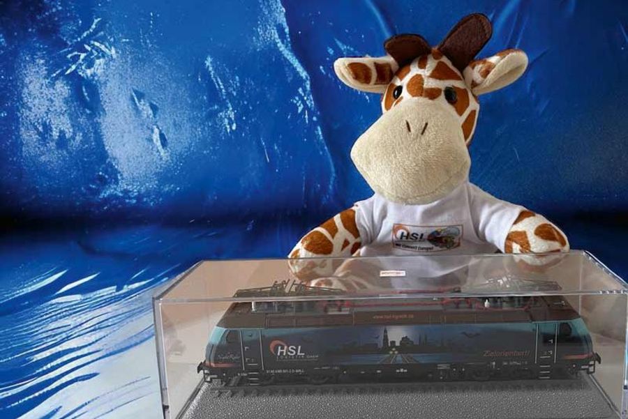 HSL Logistik Maskottchen HSL Logistik Maskottchen