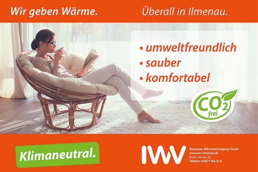Ilmenauer Wärmeversorgung Anzeige Ilmenauer Wärmeversorgung Anzeige