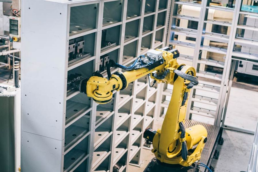 ematric Roboter im Einsatz ematric Roboter im Einsatz