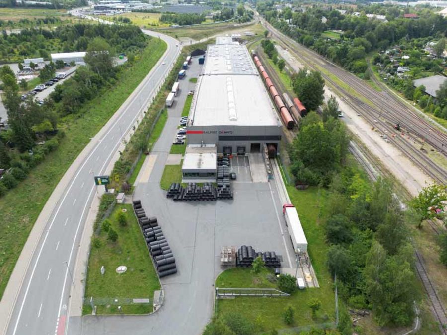 Bauer Spedition Railport bei Chemnitz Bauer Spedition Railport bei Chemnitz