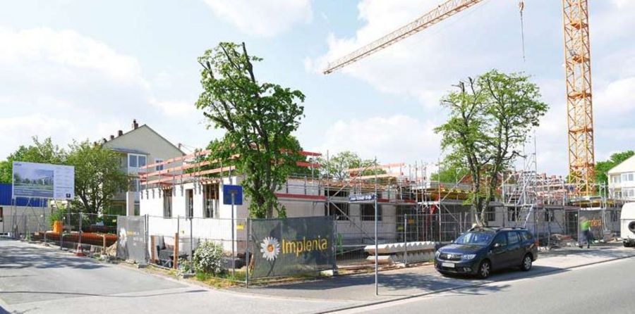 GWW Wiesbadener Wohnbaugesellschaft Thaerstrasse im Bau GWW Wiesbadener Wohnbaugesellschaft Thaerstrasse im Bau