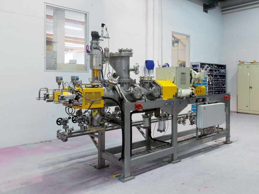 LIST Technology Zweiwellen Pilot CKR 25 Kneter LIST Technology Zweiwellen Pilot CKR 25 Kneter