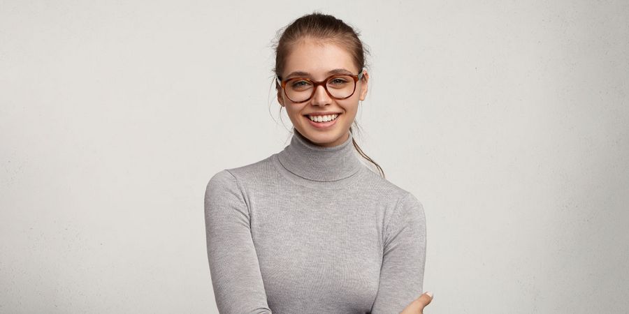 Brille eines Unternehmens als Werbeprodukt - AdobeStock 157125984