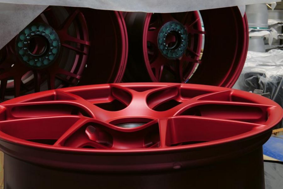 BBS Motorsport Lackiertes Magnesium-Schmiederad Porsche GT3RS BBS Motorsport Lackiertes Magnesium-Schmiederad Porsche GT3RS