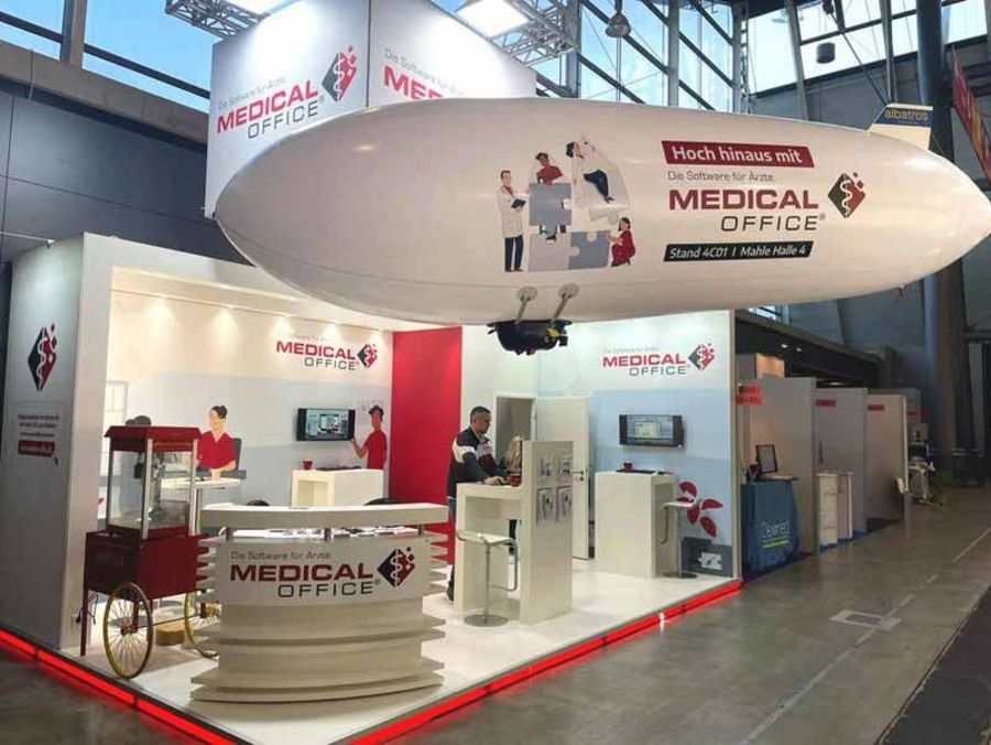 INDAMED Messestand INDAMED Messestand