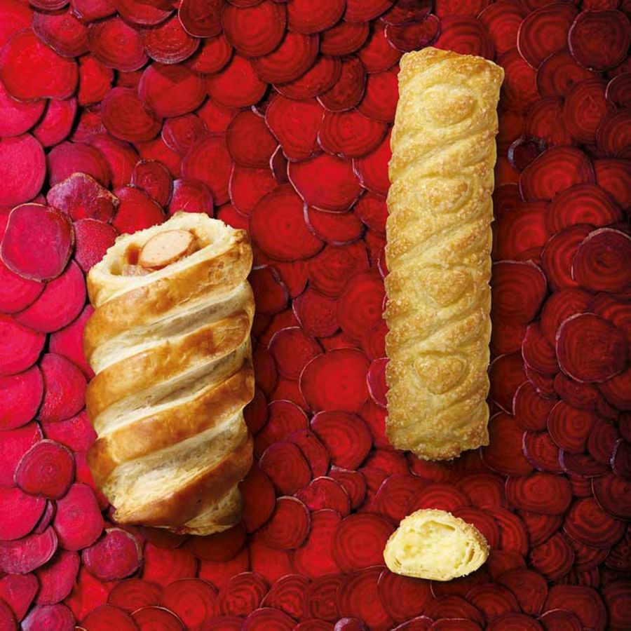Bakerman Veganer Würstchendog und vegane Vanillestange Bakerman Veganer Würstchendog und vegane Vanillestange
