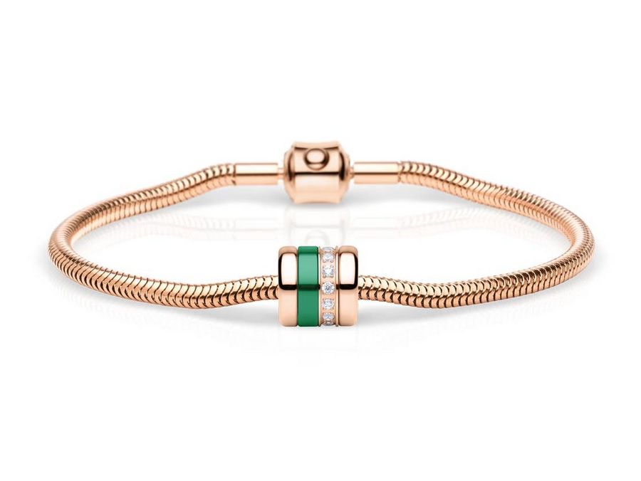 Bering time green light Armkette Bering time green light Armkette
