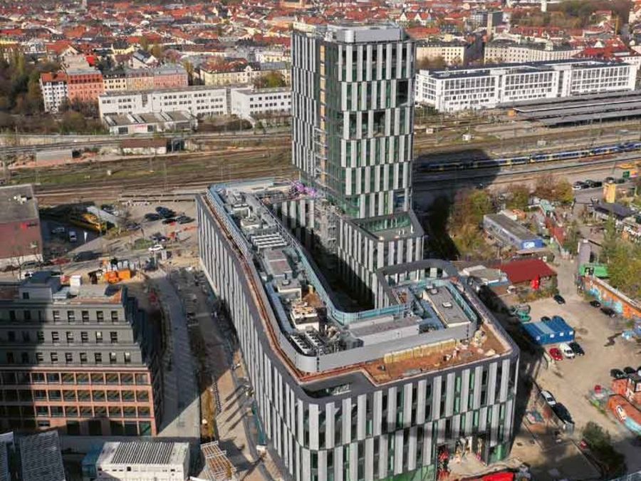 Catterfeld Welker - Optineo – neues Büro- und Geschäftsensemble im Münchener Werksviertel Catterfeld Welker - Optineo – neues Büro- und Geschäftsensemble im Münchener Werksviertel