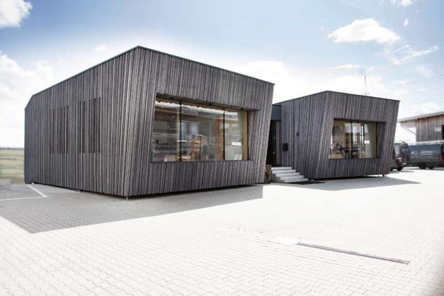 Holzbau Henz - das neue Bürogebäude am Firmensitz in Trierweiler Holzbau Henz - das neue Bürogebäude am Firmensitz in Trierweiler