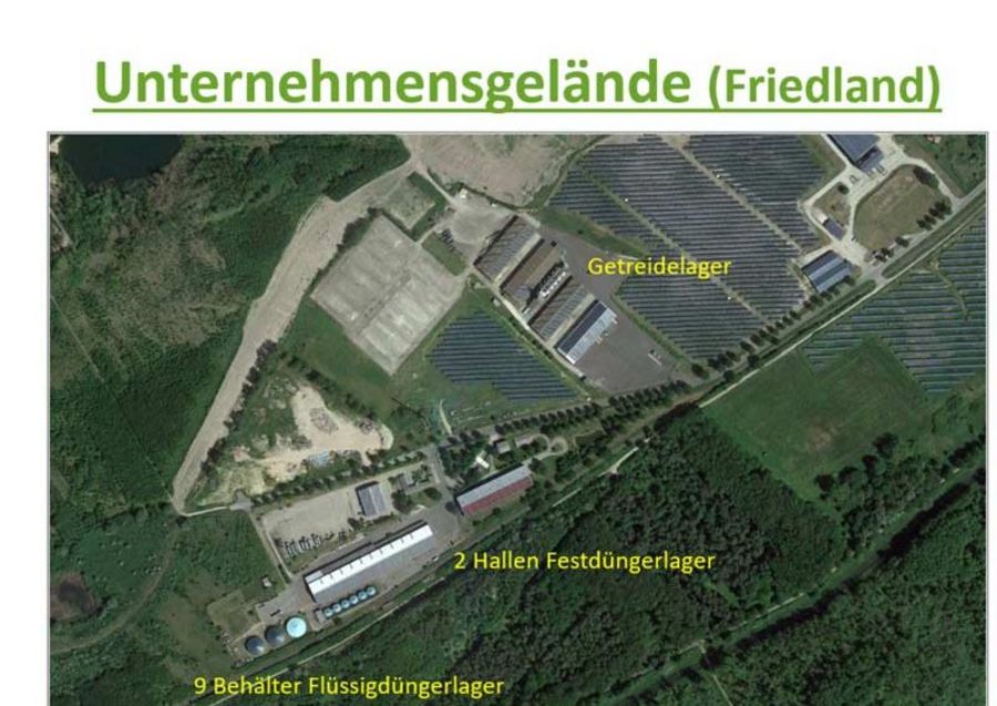 Friedländer Landhandels- und Dienste Unternehmensgelände Friedland Friedländer Landhandels- und Dienste Unternehmensgelände Friedland