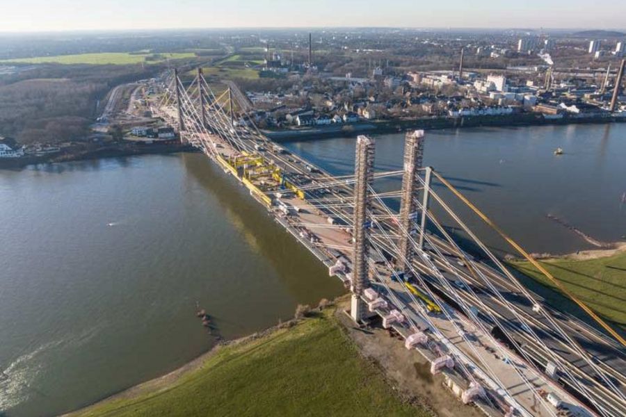 MCE - Rheinbrücke Duisburg-Neuenkamp MCE - Rheinbrücke Duisburg-Neuenkamp