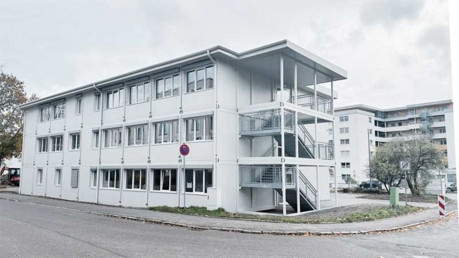 Würzburger Raumeinheiten - Schulcontainer Würzburger Raumeinheiten - Schulcontainer
