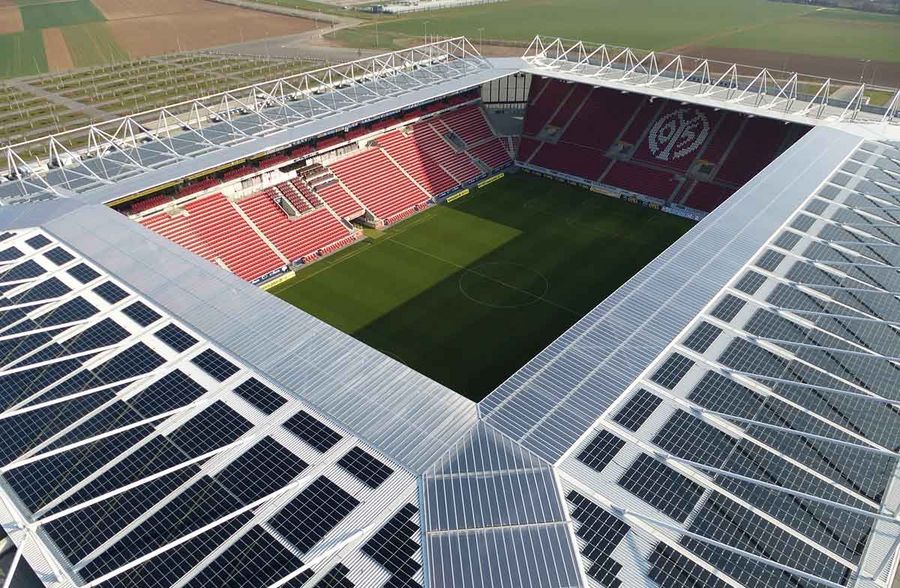 Die Opel-Arena in Mainz