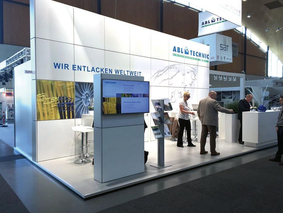 ABL-TECHNIC Entlackung Messestand ABL-TECHNIC Entlackung Messestand