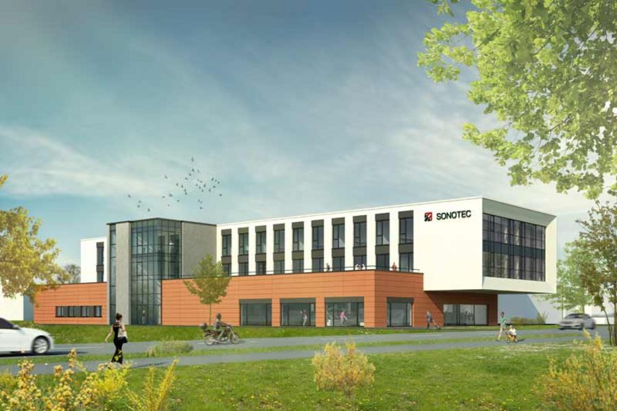 SONOTEC neues Firmengebäude in 2024 SONOTEC neues Firmengebäude in 2024