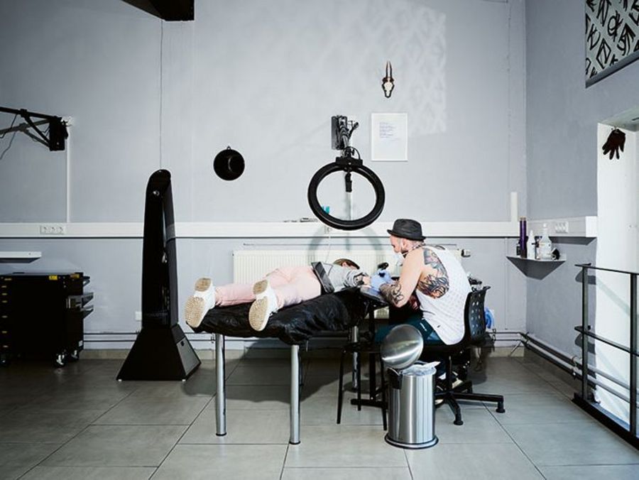 Virobusterm Steribase 450 plus im Tattoo Studio Virobusterm Steribase 450 plus im Tattoo Studio