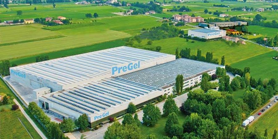 Der Hauptsitz von PreGel in der Reggio Emilia in Italien Der Hauptsitz von PreGel in der Reggio Emilia in Italien