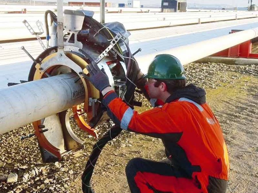 Applus - Röntgentechnische Prüfung einer Pipeline Applus - Röntgentechnische Prüfung einer Pipeline