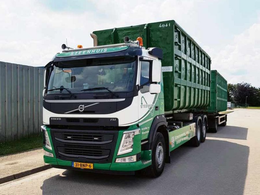 Steenhuis Recycling eigene Fahrzeugflotte Steenhuis Recycling eigene Fahrzeugflotte