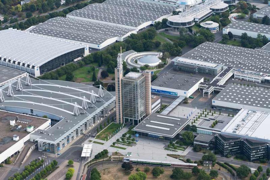 Deutsche Messe Außengelände